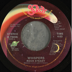 The Whispers Rock Steady VINYL 7" USED