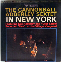 Cannonball Adderley Sextet In New York Vinyl LP USED