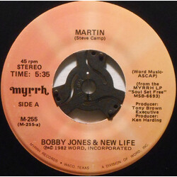 Bobby Jones And New Life Martin / A Soul Set Free USED VINYL 7INCH 45 RPM SINGLE