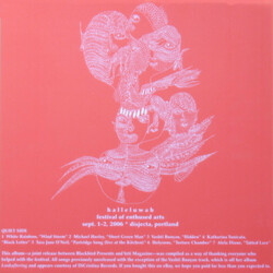 Various Halleluwah Festival Of Enthused Arts Sept. 1-2, 2006 * Disjecta, Portland Vinyl LP USED