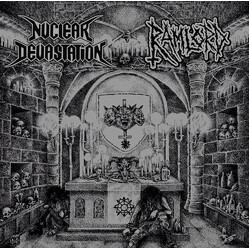 Nuclear Devastation (2) / Ramlord Nuclear Devastation / Ramlord USED VINYL 7INCH EP LIMITED EDITION NUMBERED