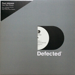 Paul Johnson Get Get Down (Part 1) USED VINYL 12INCH 33 S RPM