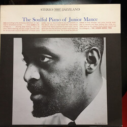Junior Mance The Soulful Piano Of Junior Mance Vinyl LP USED