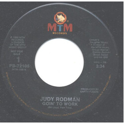 Judy Rodman Goin' To Work USED VINYL 7INCH 45 RPM PROMO