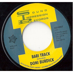 Doni Burdick Bari Track / I Have Faith In You USED VINYL 7INCH 45 RPM SINGLE REISSUE