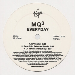 MQ3 Everyday USED VINYL 12INCH PROMO STEREO