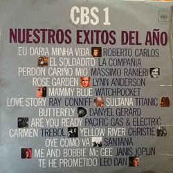 Various CBS 1 Nuestros Éxitos Del Año Vinyl LP USED