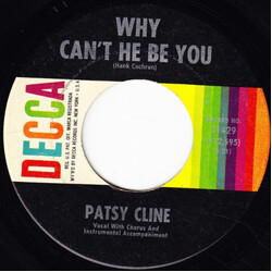 Patsy Cline Why Can't He Be You USED VINYL 7INCH 45 RPM SINGLE