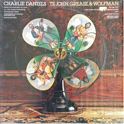 Charlie Daniels Te John, Grease, & Wolfman Vinyl LP USED
