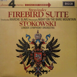 Igor Stravinsky / Pyotr Ilyich Tchaikovsky / Modest Mussorgsky / Leopold Stokowski / The London Symphony Orchestra Firebird Suite / Marche Slave / Nig