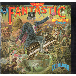 Elton John Captain Fantastic And The Brown Dirt Cowboy Vinyl LP USED
