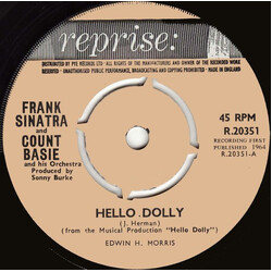 Frank Sinatra / Count Basie Orchestra Hello Dolly USED VINYL 7INCH 45 RPM SINGLE