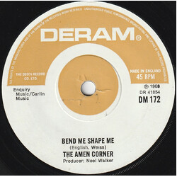 Amen Corner Bend Me Shape Me USED VINYL 7INCH 45 RPM SINGLE
