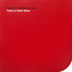 Michael Jackson Blood On The Dance Floor (Farley & Heller Mixes) USED VINYL 12INCH 45 RPM PROMO