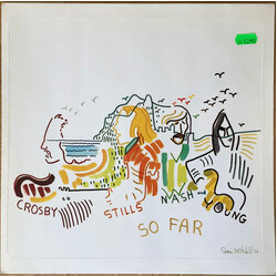Crosby, Stills, Nash & Young So Far Vinyl LP USED