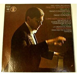 Philippe Entremont / Darius Milhaud / André Jolivet / Orchestre De La Société Des Concerts Du Conservatoire Milhaud: Piano Concerto No. 1; La Création