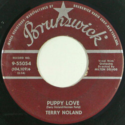 Terry Noland Puppy Love / Oh Baby! Look At Me USED VINYL 7INCH 45 RPM