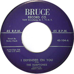 The Harptones I Depended On You / Mambo Boogie USED VINYL 7INCH 45 RPM SINGLE