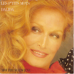 Dalida Les P'tits Mots / Mourir Sur Scène USED VINYL 7INCH 45 RPM SINGLE