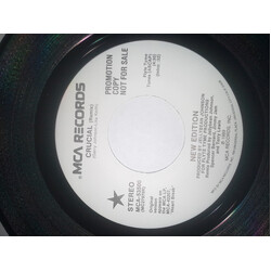 New Edition Crucial USED VINYL 7INCH 45 RPM PROMO STEREO