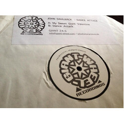 John Dahlbäck Dance Attack USED VINYL 12INCH WHITE LABEL PROMO