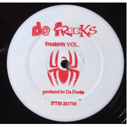 Da Freeks (2) Freekmix Vol. USED VINYL 12INCH SINGLE SIDED WHITE LABEL