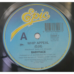 Babyface Whip Appeal USED VINYL 7INCH 45 RPM SINGLE