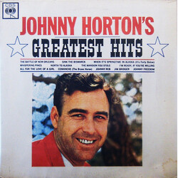 Johnny Horton Johnny Horton's Greatest Hits Vinyl LP USED