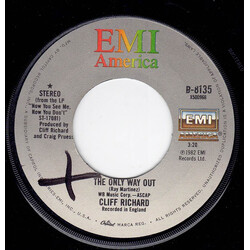 Cliff Richard The Only Way Out USED VINYL 7INCH 45 RPM SINGLE