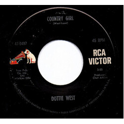 Dottie West Country Girl / That's Where Our Love Must Be USED VINYL 7INCH 45 RPM SINGLE