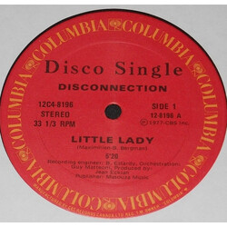 Disconnection (5) Little Lady USED VINYL 12INCH 33 S RPM SINGLE