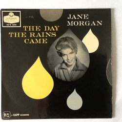 Jane Morgan The Day The Rains Came Vinyl 7" USED