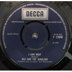 Ola & The Janglers I Can Wait / Eeny Meeny Miney Moe USED VINYL 7INCH 45 RPM SINGLE
