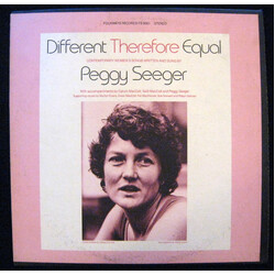 Peggy Seeger Different Therefore Equal Vinyl LP USED
