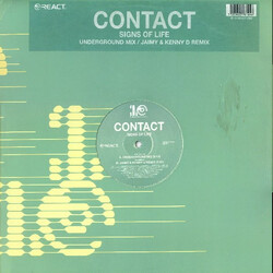 Contact Signs Of Life USED VINYL 12INCH 33 S RPM