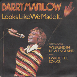 Barry Manilow Looks Like We Made It USED VINYL 7INCH 45 RPM SINGLE