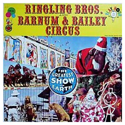 Ringling Brothers And Barnum & Bailey Circus The Greatest Show On Earth Vinyl LP USED