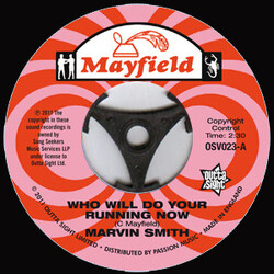 Marvin Smith Who Will Do Your Running Now / You're Really Something Sadie USED VINYL 7INCH 45 RPM REISSUE