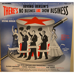 Twentieth Century-Fox Studio Orchestra / Twentieth Century-Fox Studio Chorus Irving Berlin's There's No Business Like Show Business Vinyl LP USED