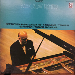 Ludwig van Beethoven / Robert Schumann / Sviatoslav Richter Sonata No. 17 In D Minor, Op. 31, No. 2 "Tempest" / Fantasia Vinyl LP USED
