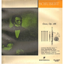 Franz Schubert / Wiener Konzerthausquartett / Leopold Wlach / Karl Öhlberger / Gottfried von Freiberg / Josef Hermann Octet  In F Major, Op. 166 Vinyl