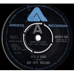 Bay City Rollers It's A Game USED VINYL 7INCH 45 RPM SINGLE PROMO