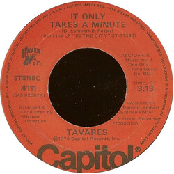 Tavares It Only Takes A Minute USED VINYL 7INCH 45 RPM SINGLE