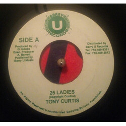 Tony Curtis 25 Ladies USED VINYL 7INCH 45 RPM SINGLE