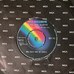 Bill Haley And His Comets See You Later, Alligator / Rudy's Rock USED VINYL 7INCH SINGLE REISSUE