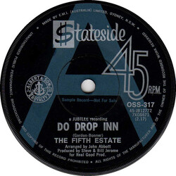The Fifth Estate Do Drop Inn USED VINYL 7INCH 45 RPM SINGLE PROMO