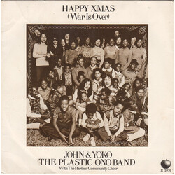 John Lennon & Yoko Ono / The Plastic Ono Band Happy Xmas (War Is Over) USED VINYL 7INCH SINGLE