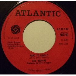 Otis Redding Hard To Handle USED VINYL 7INCH 45 RPM SINGLE