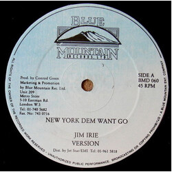 Jim Irie / Chicken Hawk (2) New York Dem Want Go / Hawk Afi Talk Vinyl 12" USED