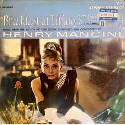 Henry Mancini Breakfast At Tiffany's (Music From The Motion Picture Score) Vinyl LP USED